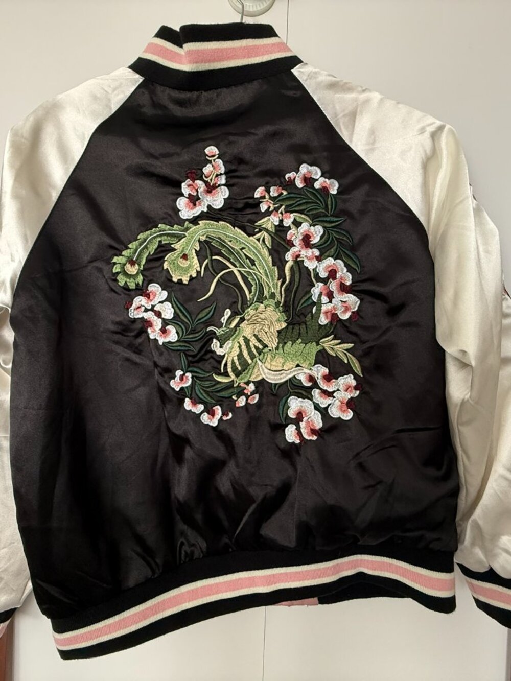 Embroidered bomber jacket - Picture 5 of 6